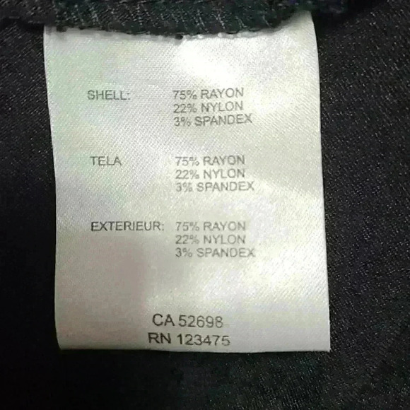 Ellen Tracy Pull- On Ankle Length Trousers - Picture 6 of 10